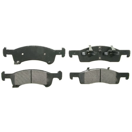 Wagner Brakes Semi-Met Disc Pad Set, Zx934 ZX934